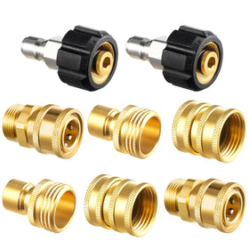Twinkle Star pressure washer adapter set full kit for faster setup and versatile connections.