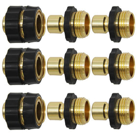 Twinkle Star quick connector set front view shows easy-to-use hose fittings