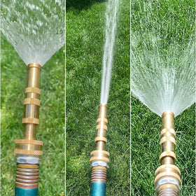 Includes jet sweeper nozzle for tough grime removal.