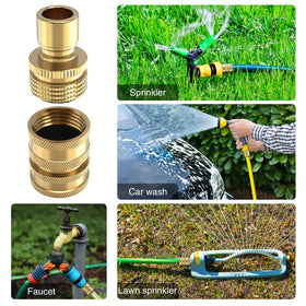 Twinkle Star two adapters included for flexible hose setups.