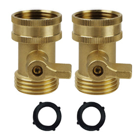 Twinkle Star valve assembly with solid brass construction for durable garden watering.