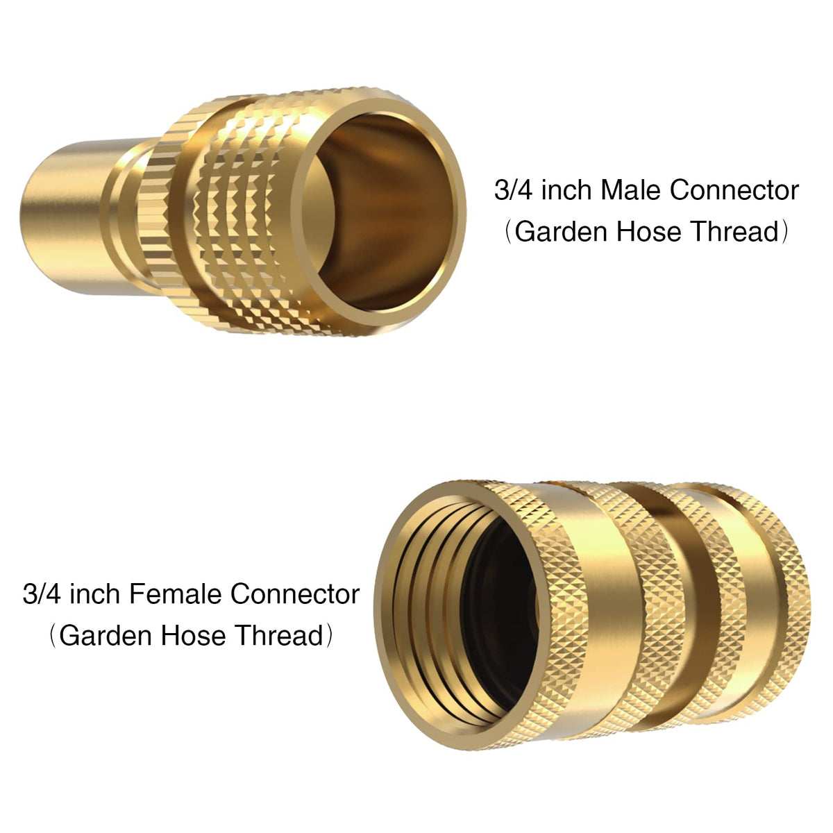 Twinkle Star water lock splitter with durable brass body for versatile outdoor watering.