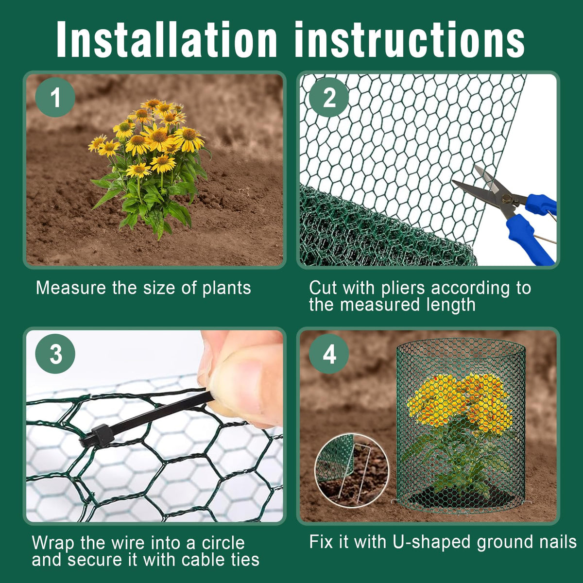 Twintaogo DIY cut utility image; flexible sizing to fit diverse plant shapes.