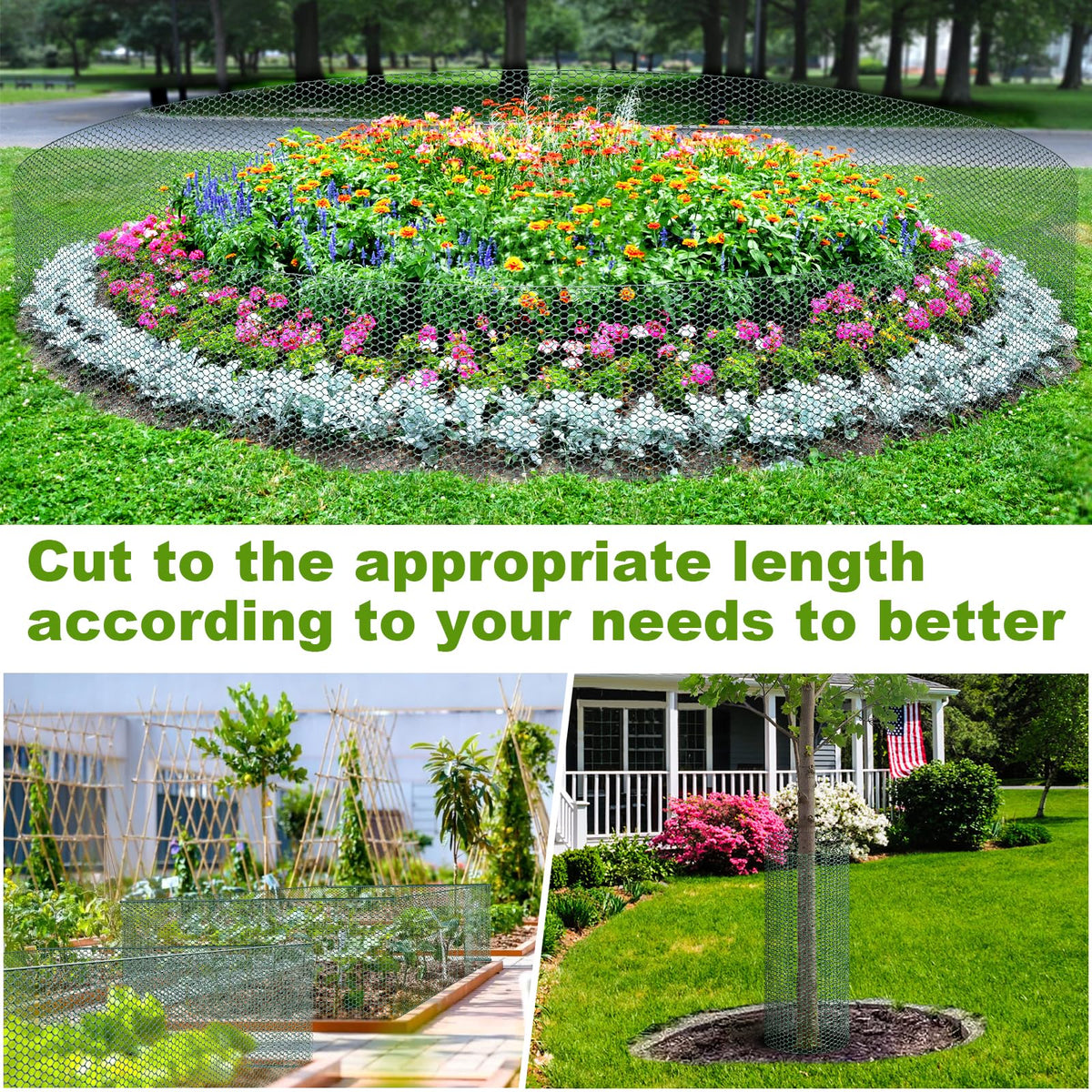 Twintaogo garden protectors in use; effective barrier against common garden pests.