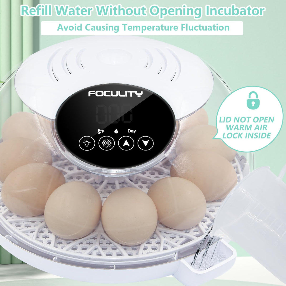 TWIZMO Temperature Humidity Display lets you monitor conditions at a glance.