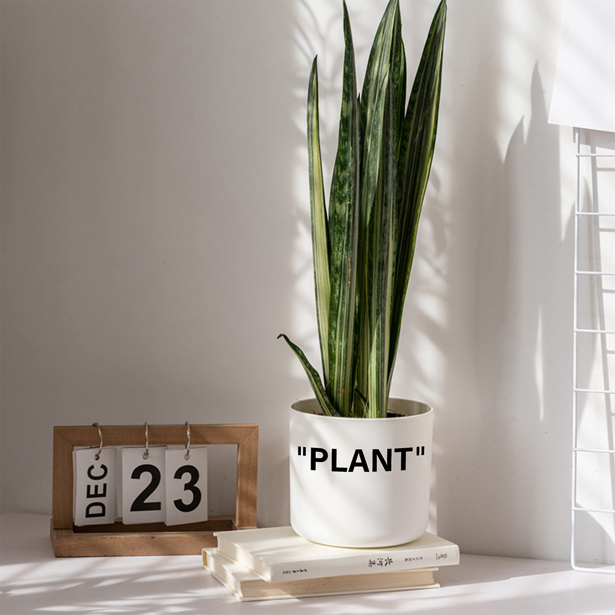 TwoDays Off-White Inspired Sneaker Planter gift idea for sneakerheads.