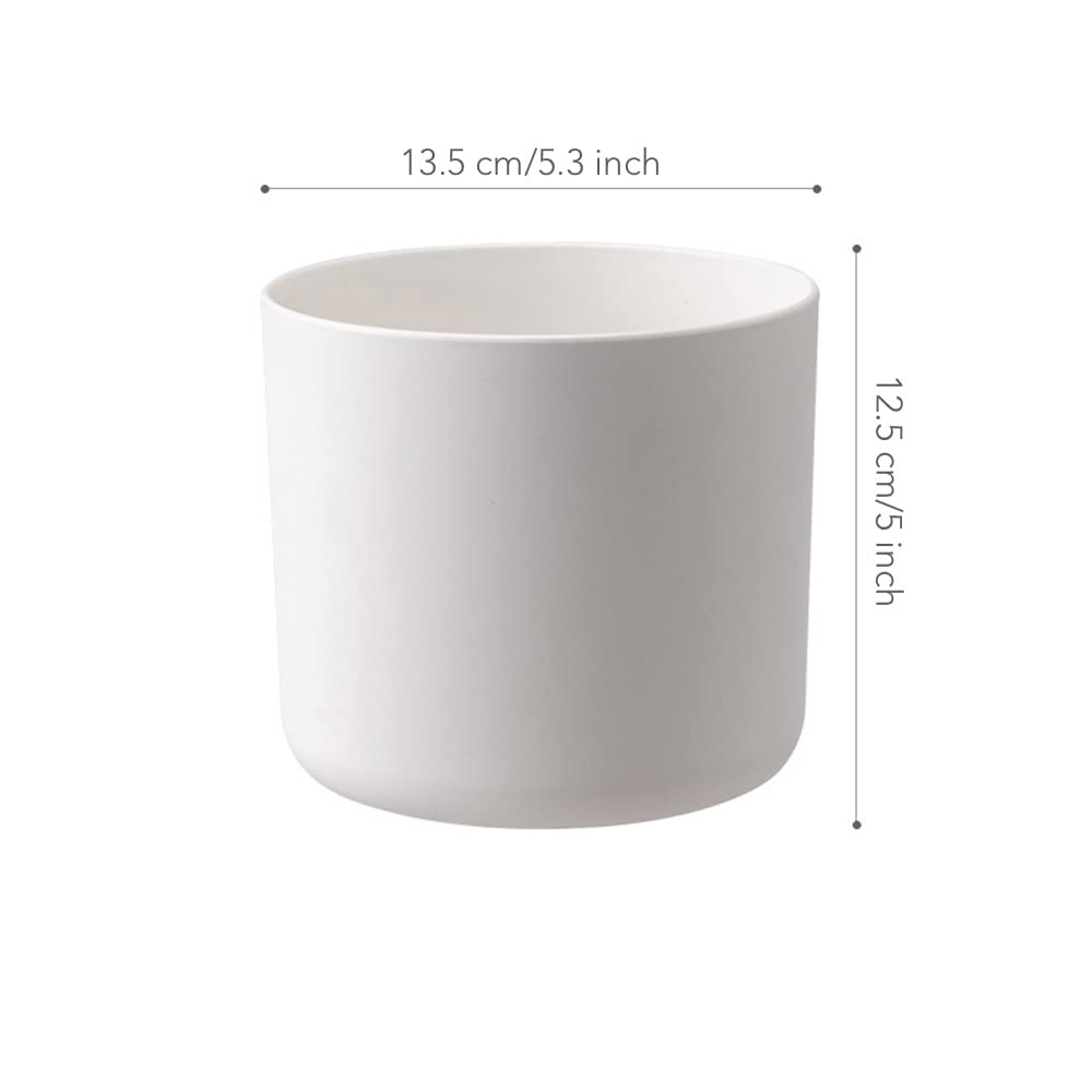 TwoDays Off-White Inspired Planter with built-in reservoir, ideal for indoor greens.