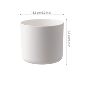 TwoDays Off-White Inspired Planter with built-in reservoir, ideal for indoor greens.