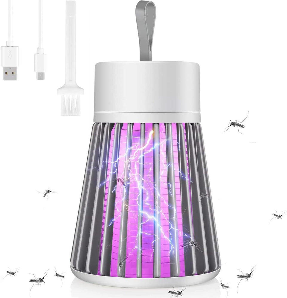 TWOHHACC Bug Zapper with 360-degree coverage protecting every corner