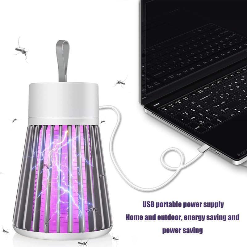TWOHHACC Bug Zapper bedroom use reduces night pests quietly