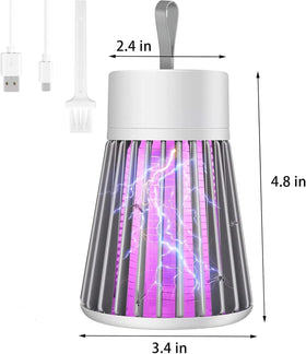TWOHHACC Bug Zapper safety grid ensures safe placement around children and pets