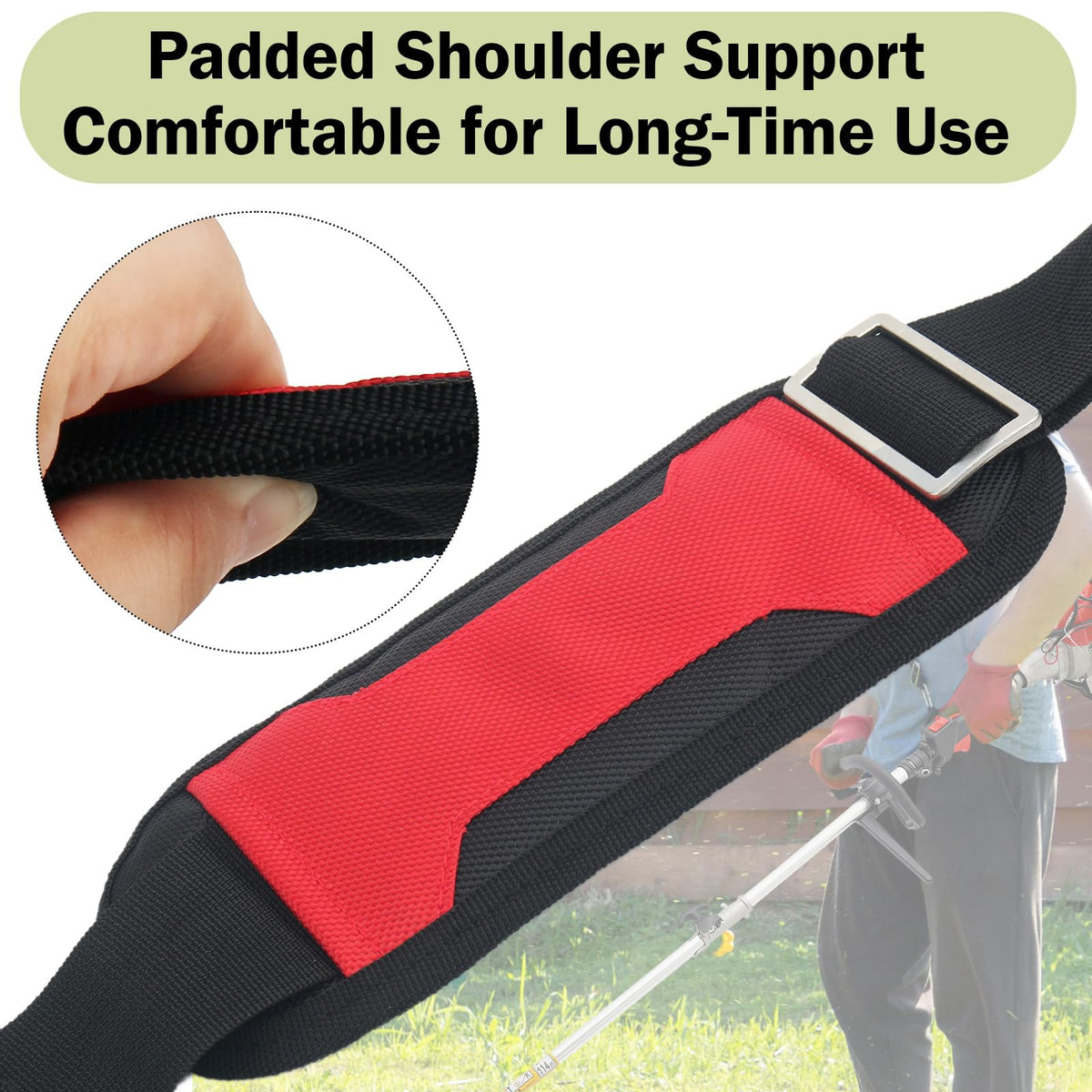 Txdiyifu 49-16-2722 padded strap extends comfort for long sessions