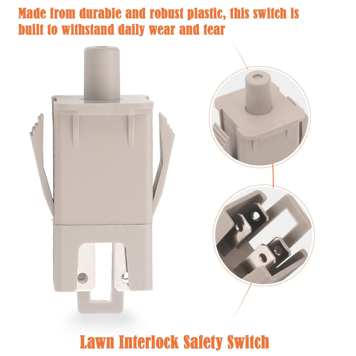 Txdiyifu interlock switch compatible with Craftsman and Husqvarna models