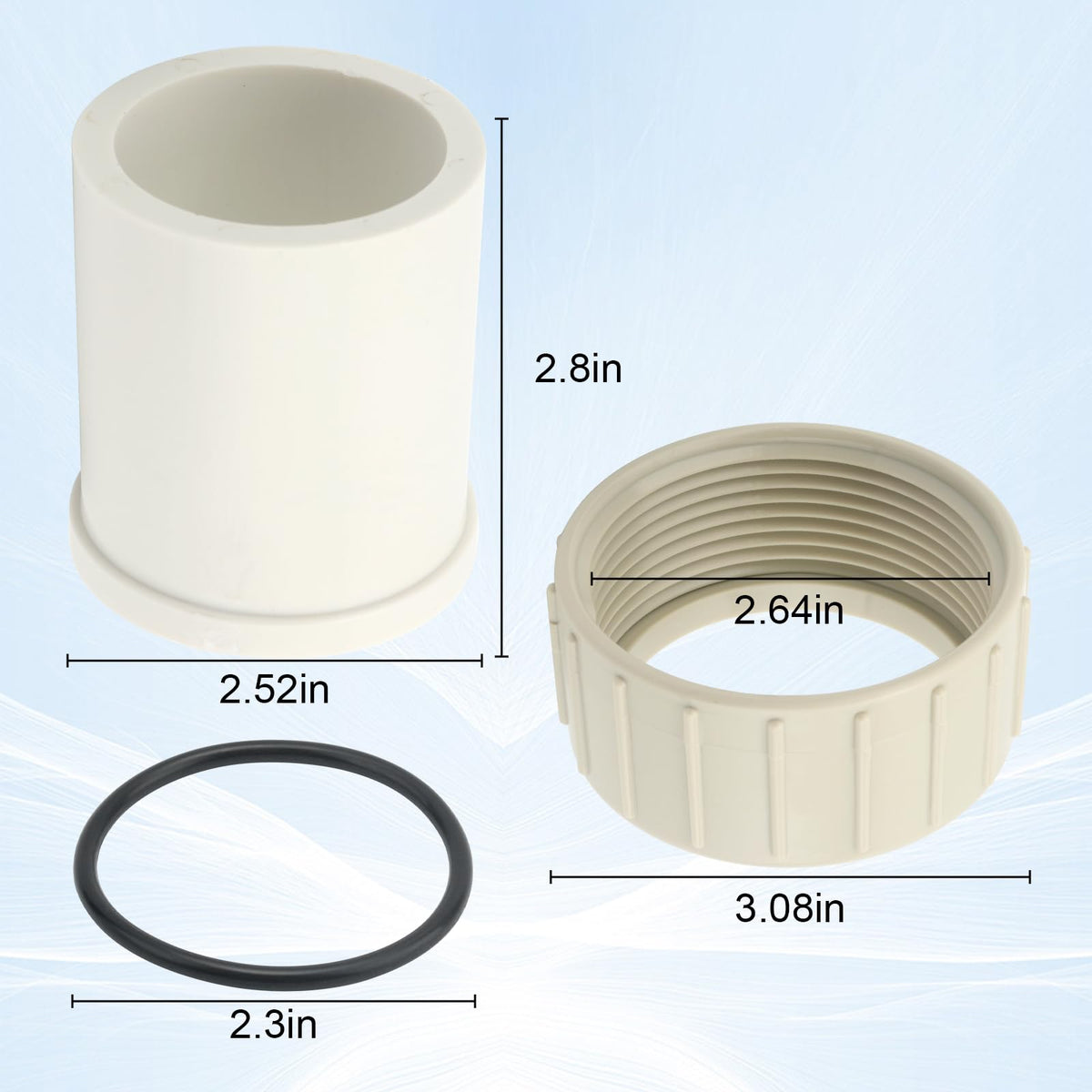Txdiyifu union replacement kit for outlet with secure seal