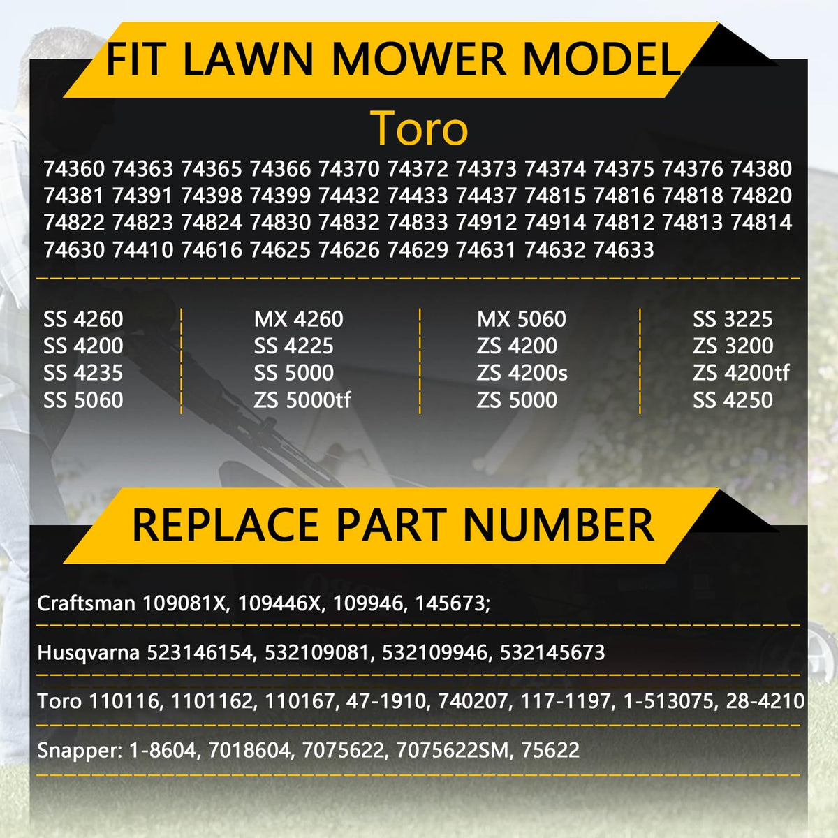 TXRXIZ easy-installation lets you swap the part in minutes.