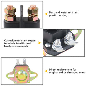 TXRXIZ 12V DC solenoid supports quick engagement during mowing.