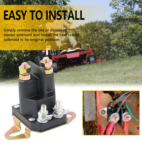 TXRXIZ four-terminal design ensures stable current to the mower.