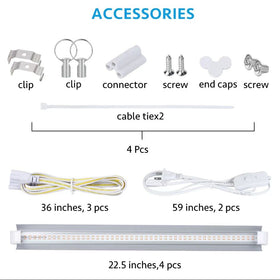 TYAGMAM Grow Light aluminum shell provides efficient heat dissipation.