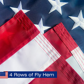 TYCDZ heavy-duty flag sleeve construction ensures steady outdoor mounting.