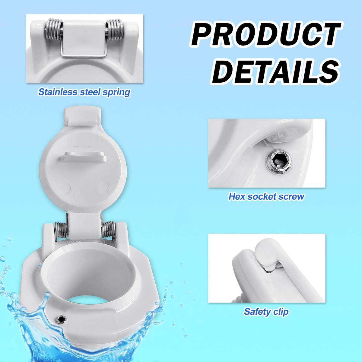 TycoonWon 1-1/2 inch compatibility for easy replacement with common cleaners.