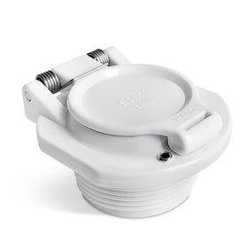 TycoonWon W400BWHP free rotating vacuum lock white fits Hayward Navigator for a stable hose connection.