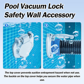 TycoonWon wall fitting seal maintains a tight hose-to-wall connection for smooth suction.