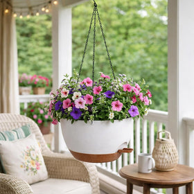 TYMENSH sturdy metal hooks enable secure indoor or outdoor hanging.