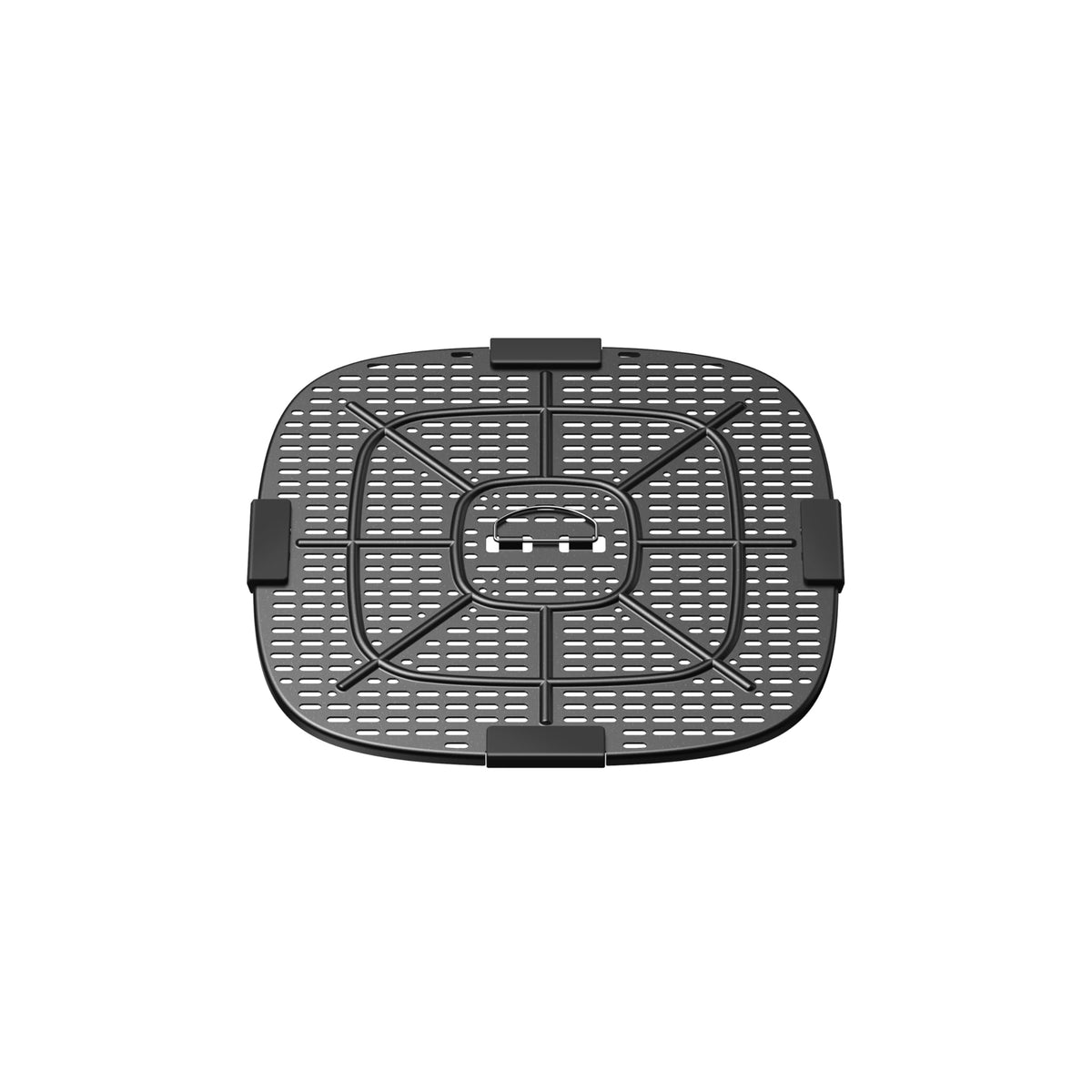 Typhur grill plate with non-stick ceramic surface for quick cleanup.
