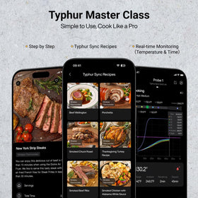 Typhur Sync Gold six probes close-up detail highlights sensing