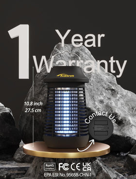 Tysonir Bug Zapper 4200V outdoor-ready design with weather resistance protects evenings.