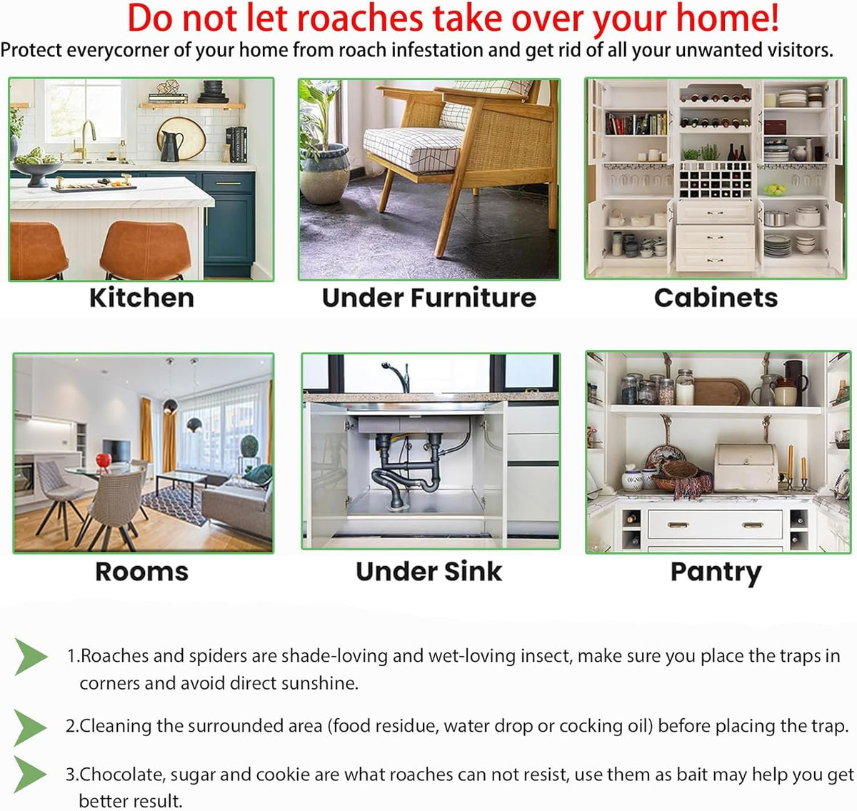 Tysonir Roach Trap family-safe construction supports households with kids and pets.