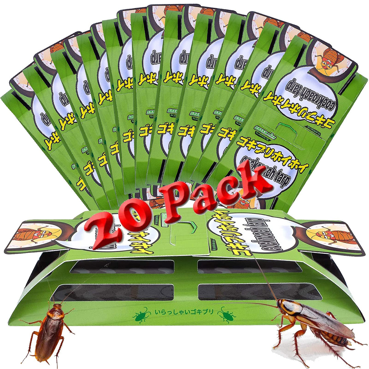 Tysonir Roach Trap indoor bait focuses on interior placement for higher capture.