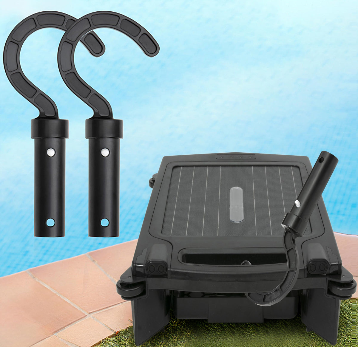 Uoark hook features a smooth surface to prevent scratches on equipment.