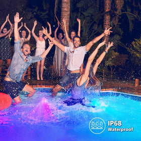 U UZOPI waterproof hot tub light powers outdoor ambiance and resilience