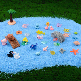 U-Zimikee capybara resin figurine charming addition to terrariums and fairy gardens