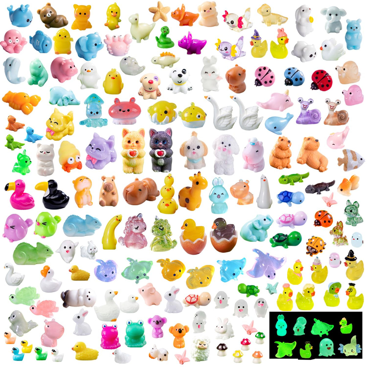 U-Zimikee capybara miniature figurine for fairy gardens and DIY décor