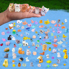 U-Zimikee French Bulldog resin figurine ideal for mini landscapes and DIY crafts