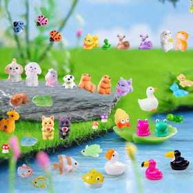 U-Zimikee river otter tiny figure for moss landscapes
