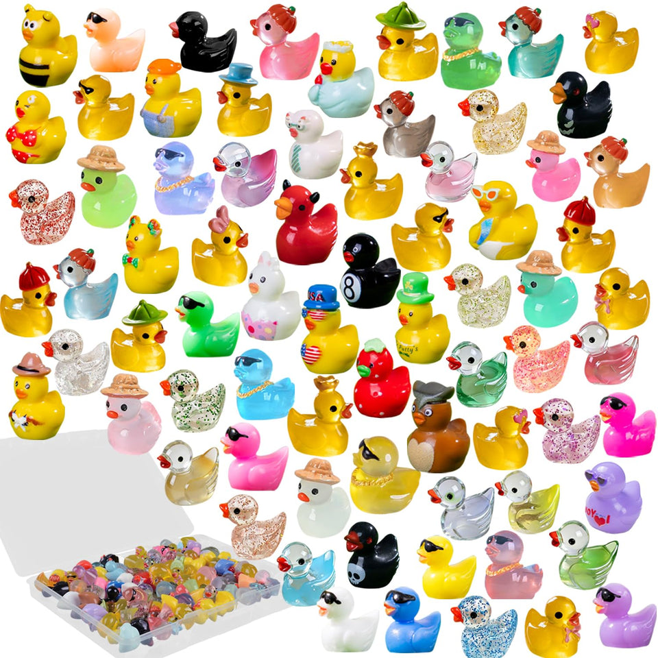 U-Zimikee storage box ducks set for organized mini world and easy gifting.