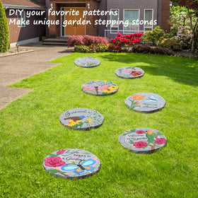 U0U round 11.4in mold enables larger stepping stones for dramatic paths.