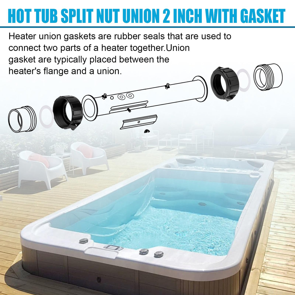 UASAM emergency pump repair split nut enables quick fixes