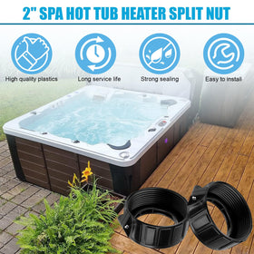 UASAM heater union gasket included for reliable sealing