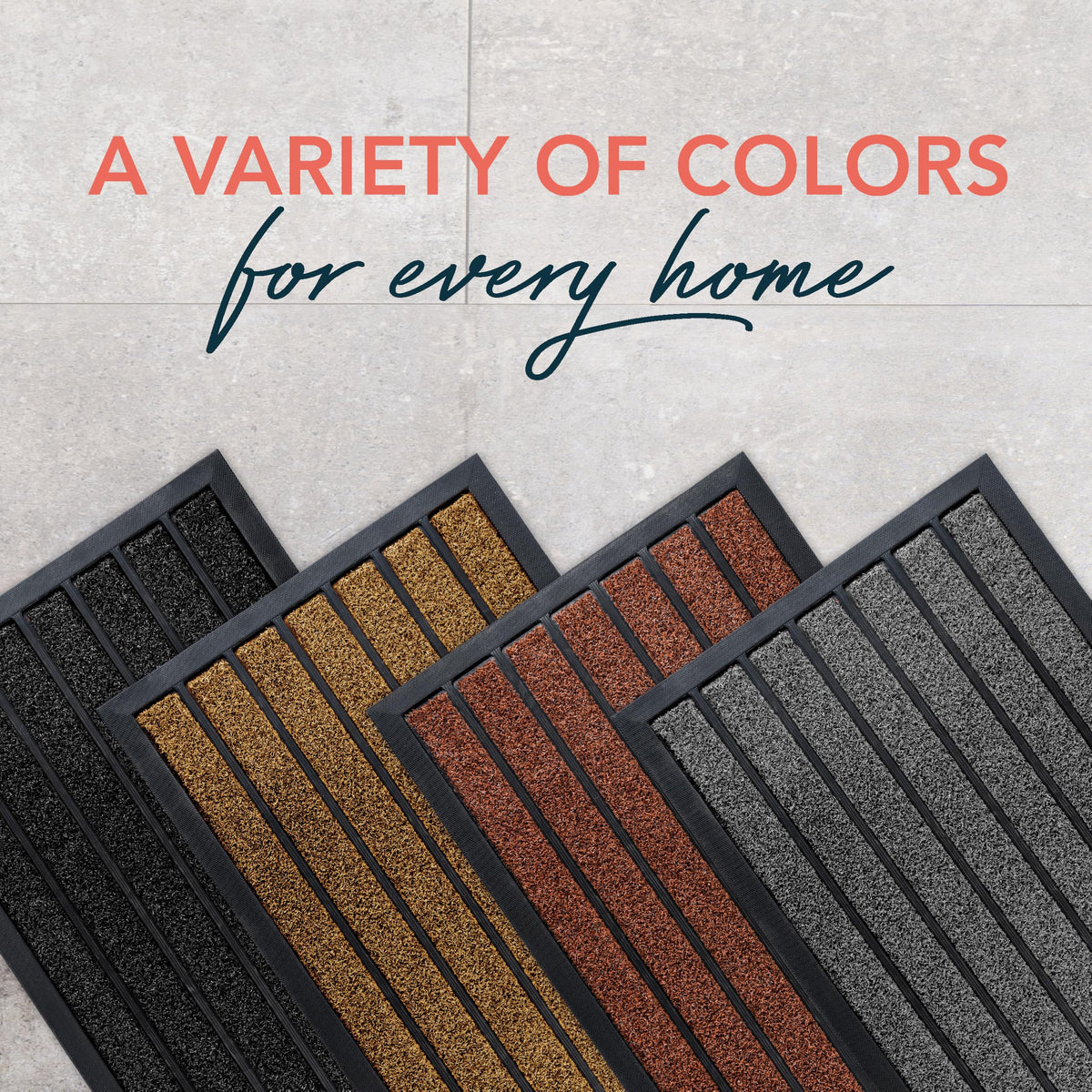ubdyo durable mat handles seasonal mud and rain with ease.