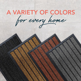 ubdyo bright brown front mat creates warm welcome