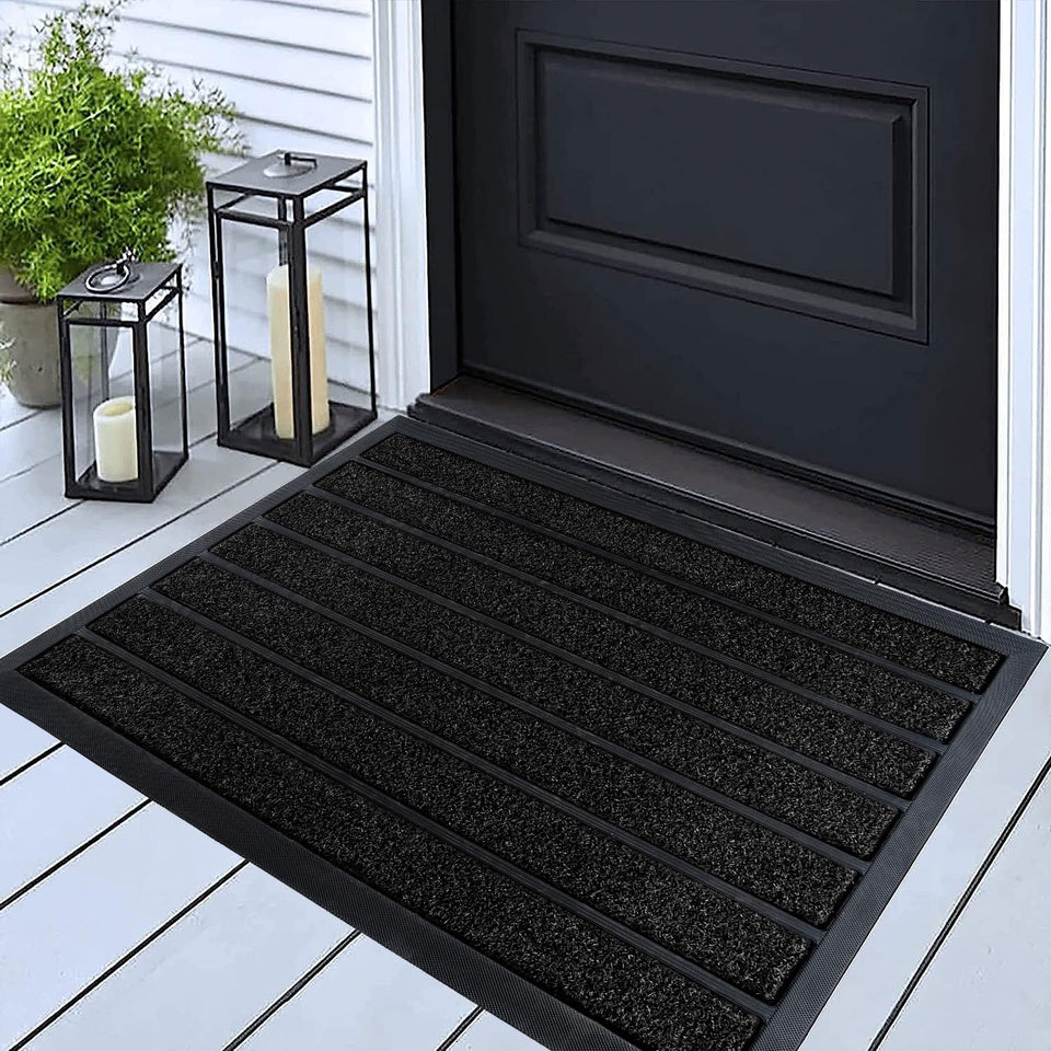 ubdyo dirt trapper front door mat traps dirt at the entry.