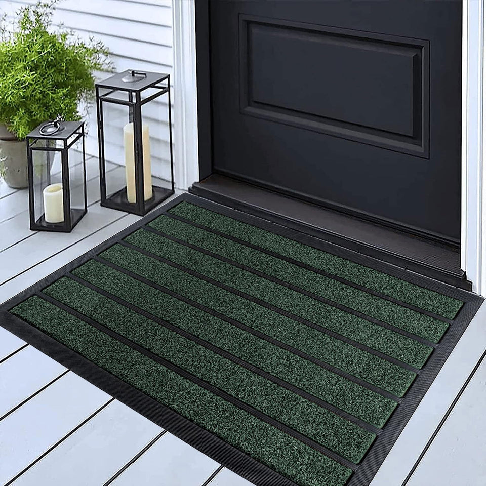 ubdyo dirt trapping door mat traps dirt at the doorway for cleaner entryways.