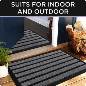 UBDYO door mat indoor-outdoor versatility withstands heavy foot traffic