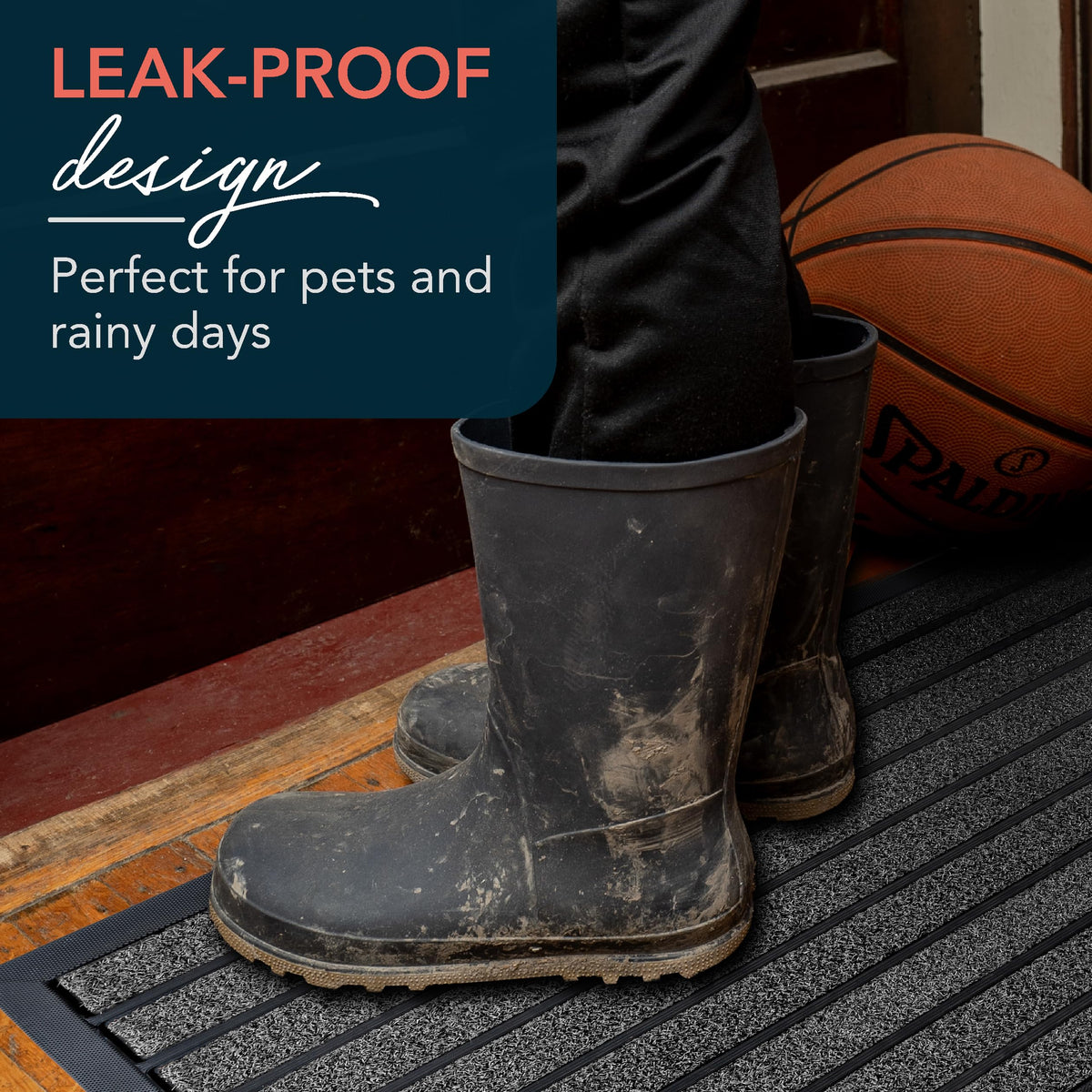 ubdyo easy-to-clean mat simplifies maintenance after muddy days
