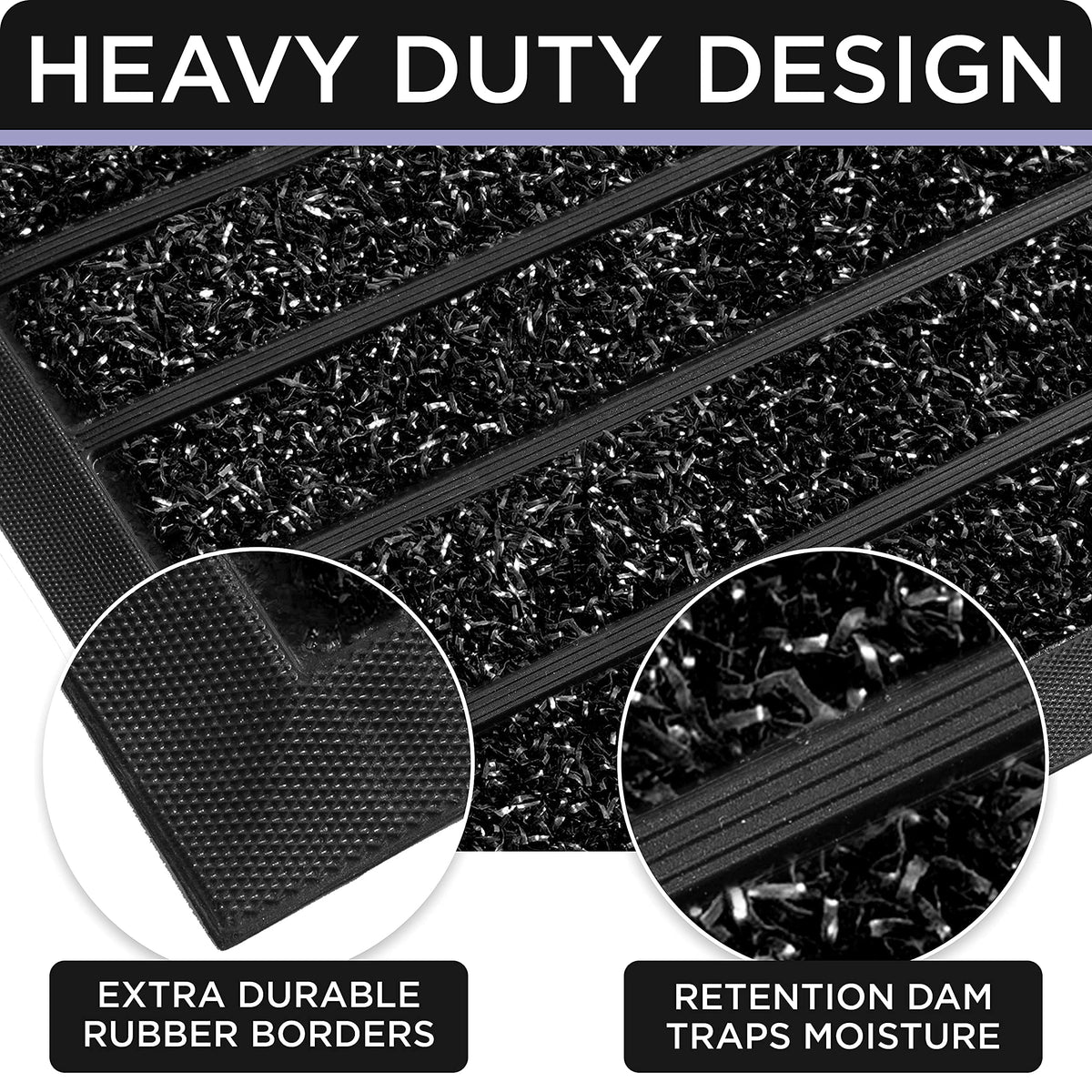 ubdyo low-profile 04-inch front door mat fits under doors.