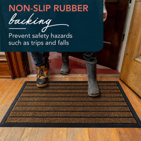 ubdyo modern design door mat adds stylish curb appeal
